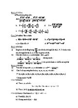 Tài liệu bồi dưỡng học sinh giỏi Toán Khối 7